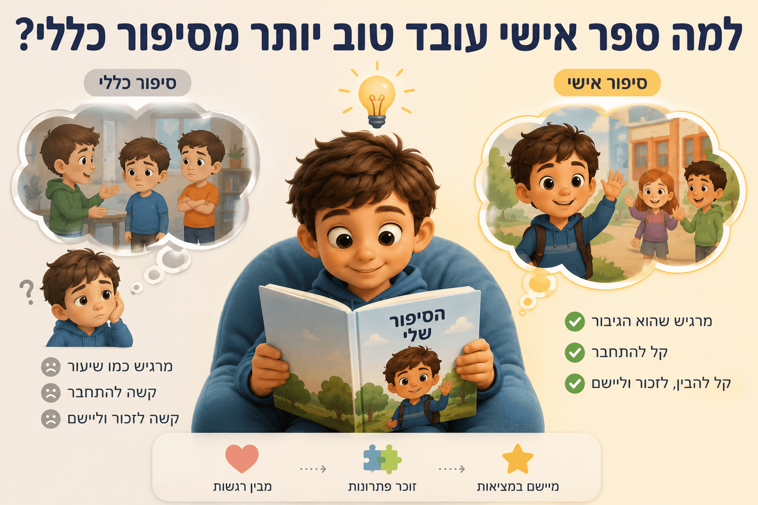 لماذا ينجح الكتاب الشخصي أكثر من قصة عامة؟